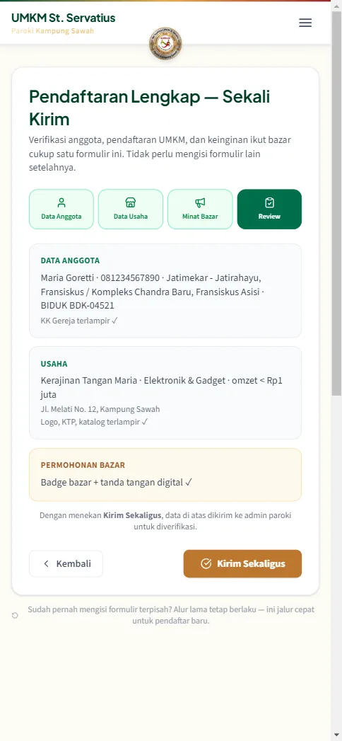 Wizard langkah 4 review
