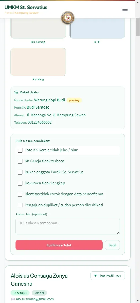 Panel tolak terbuka